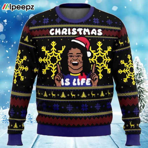 Christmas is Life Dani Rojas Ugly Christmas Sweater