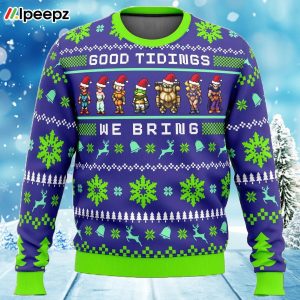 Chrono Trigger Good Tidings We Bring Ugly Christmas Sweater