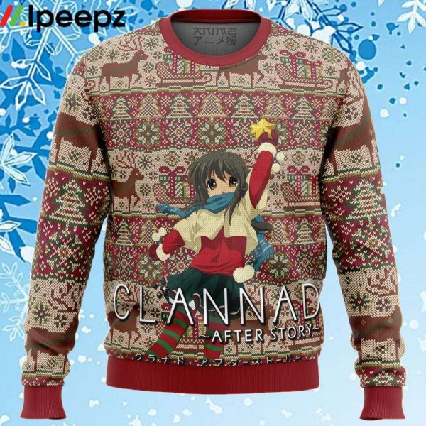 Clannad Alt Ugly Christmas Sweater