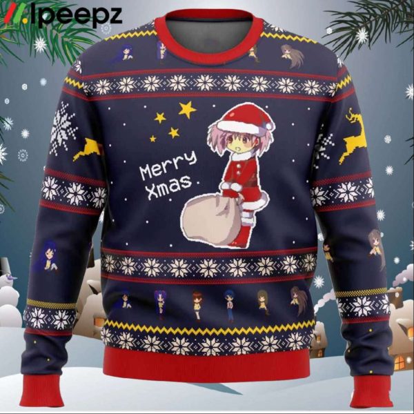 Clannad Merry Xmas Ugly Christmas Sweater