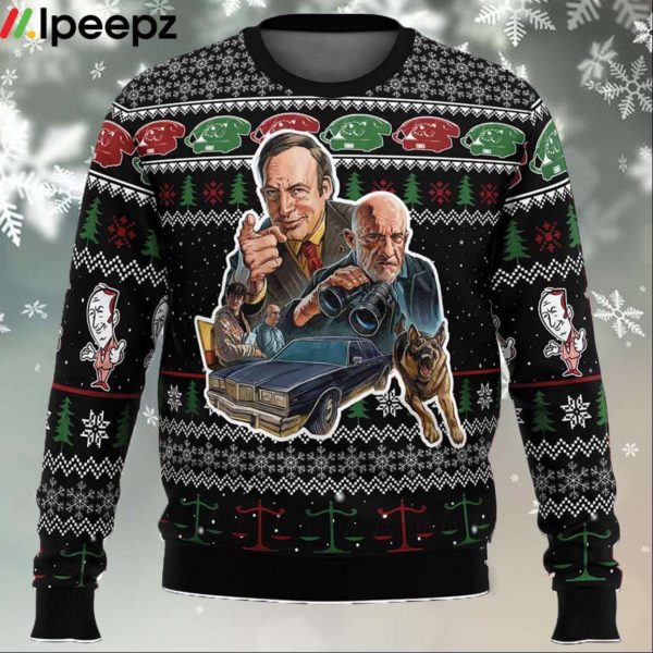 Classic Better Call Saul Ugly Christmas Sweater