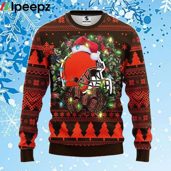 Cleveland Browns Christmas Ugly Sweater
