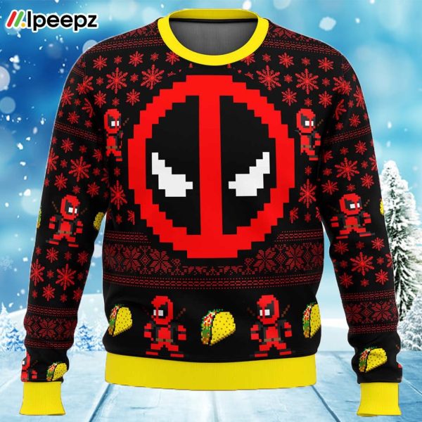 Deadpool Ugly Christmas Sweater