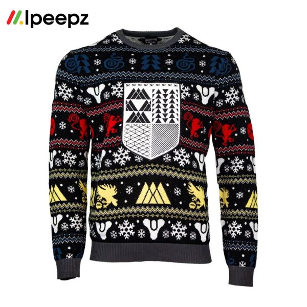 Destiny Fairisle Christmas Jumper Ugly Sweater