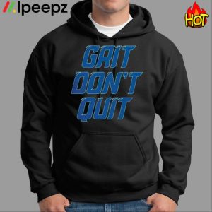 Detroit Grit Don’t Quit Shirt