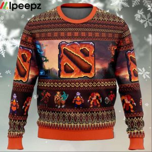 Dire Dota 2 Ugly Christmas Sweater