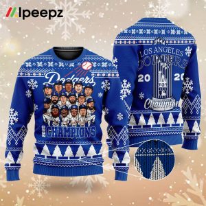 Dodgers Christmas Sweater