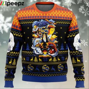 Dragon Never Ending Story Ugly Christmas Sweater