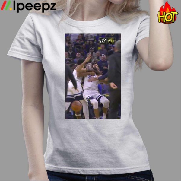 Draymond Green Chocked Rudy Gobert Shirt