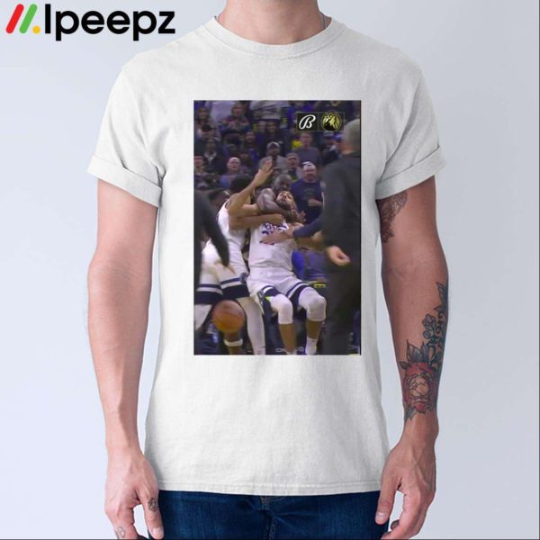 Draymond Green Chocked Rudy Gobert Shirt