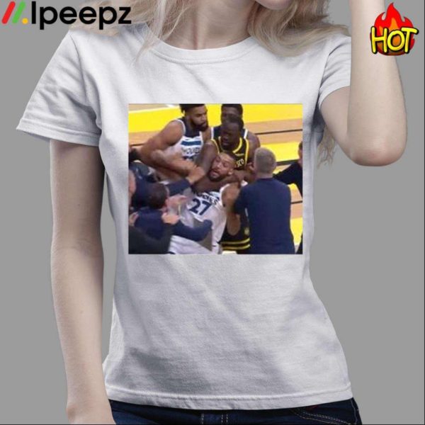 Draymond Green Ejected For Putting Rudy Gobert In Chokehold Shirt