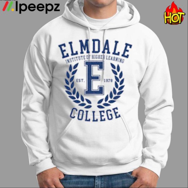 Elmdale College Crest Logo Unisex Shirt