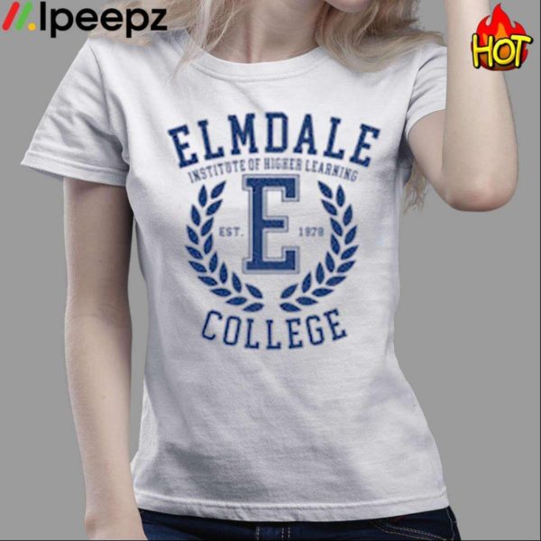 Elmdale College Crest Logo Unisex Shirt