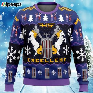 Excellent Bill and Ted Ugly Christmas Sweater