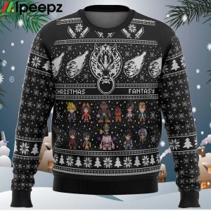 Final Fantasy 7 VII FF7 Ugly Christmas Sweater