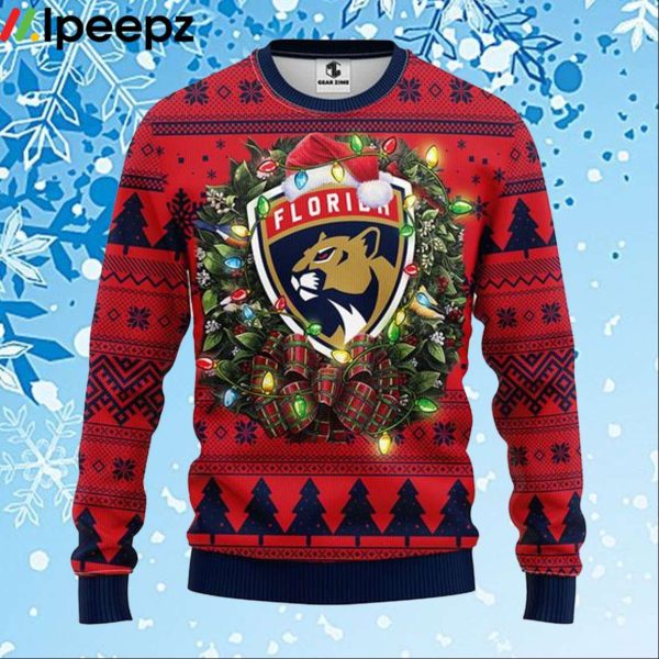 Florida Panthers Christmas Ugly Sweater