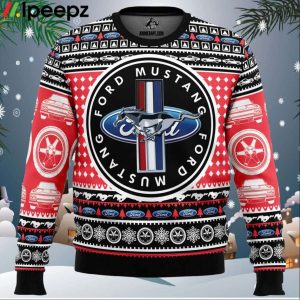 Ford Mustang Ugly Christmas Sweater