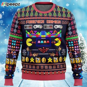 Forever Gamer Ugly Christmas Sweater