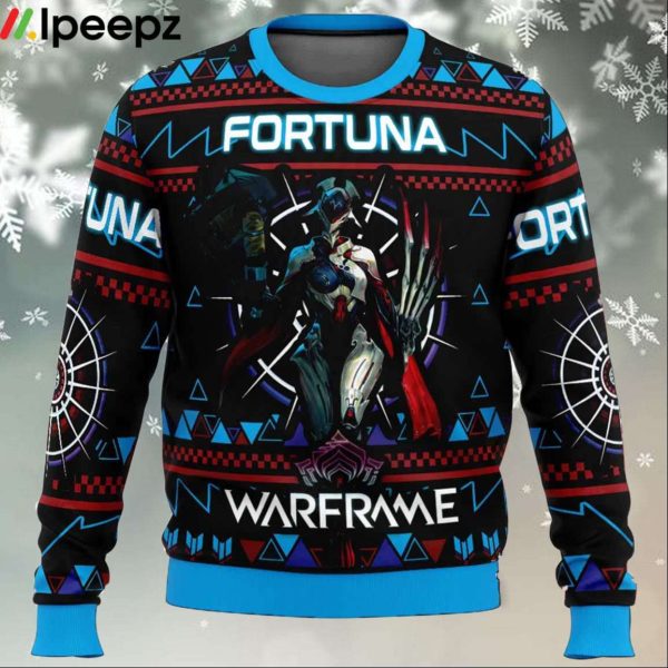 Fortuna Warframe Ugly Christmas Sweater