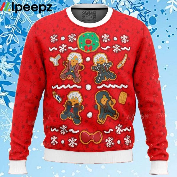 Fresh Baked Devil Hunters Devil May Cry Ugly Christmas Sweater