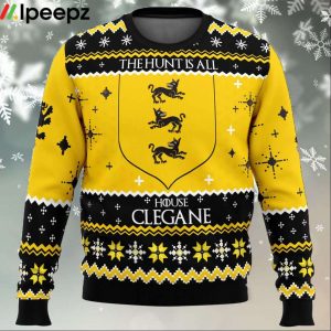 Game of Thrones House Clegane Ugly Christmas Sweater