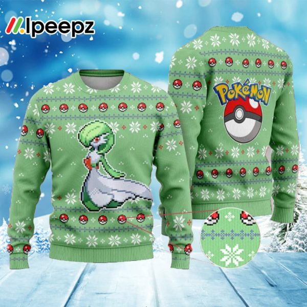 Gardevoir Ugly Christmas Sweater Gardevoir Christmas Sweatshirt