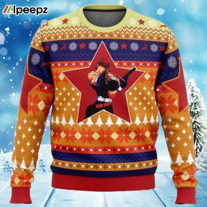 Gene Starwind Outlaw Star Ugly Christmas Sweater