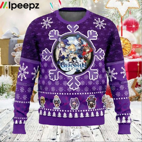 Genshin Ugly Christmas Sweater