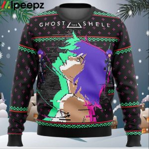 Ghost in the Shell Major Ugly Christmas Sweater