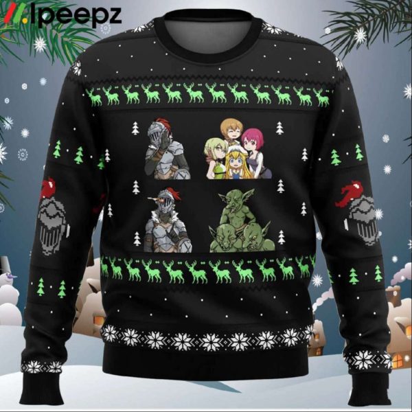 Goblin Slayer Sprites Ugly Christmas Sweater