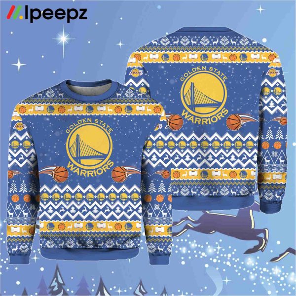 Golden State Warriors Ugly Christmas Sweater