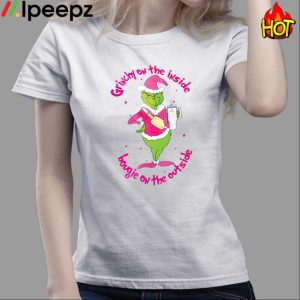 Grinch Grinchy On The Inside Bougie On The Outside Christmas Shirt