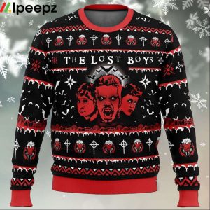 Half Vampire The Lost Boys Ugly Christmas Sweater