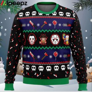 Happy Horrordays Ugly Christmas Sweater