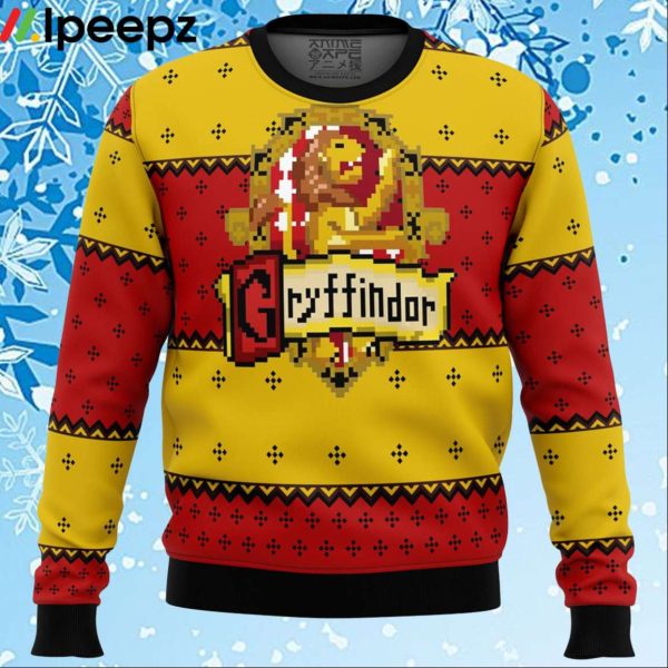 Harry Potter Gryffindor Ugly Christmas Sweater