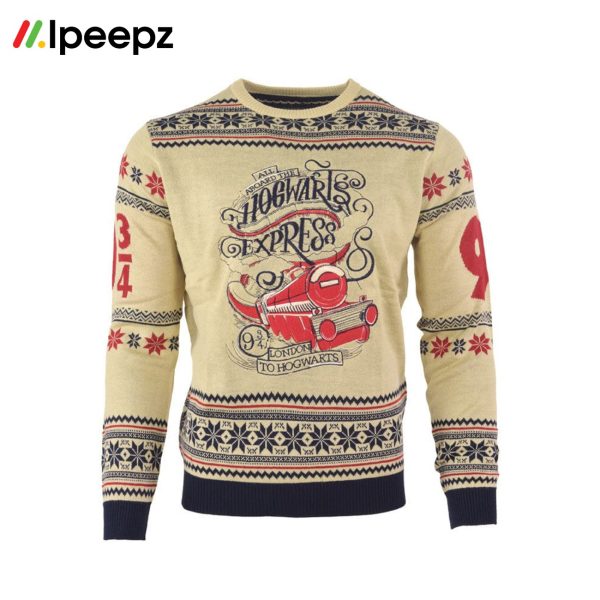 Harry Potter Hogwarts Express Christmas Jumper Ugly Sweater