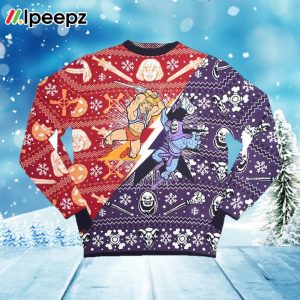 He Man Vs. Skeletor Christmas Jumper Ugly Sweater