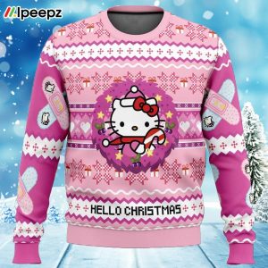 Hello Christmas Hello Kitty Ugly Christmas Sweater