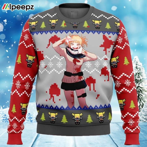 Himiko Toga My Hero Academia Ugly Christmas Sweater