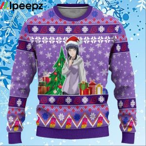 Hinata Uzumaki Anime Ugly Christmas Sweater
