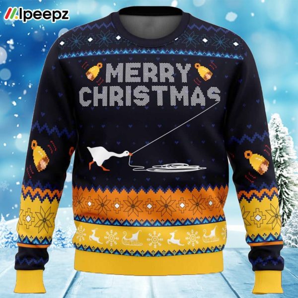 Honked Christmas Untitled Goose Game Ugly Christmas Sweater