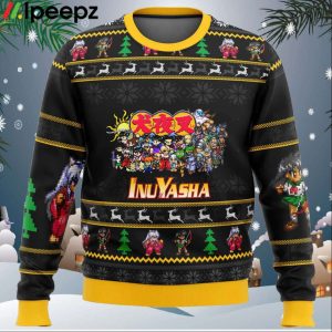 Inuyasha Sprites Ugly Christmas Sweater