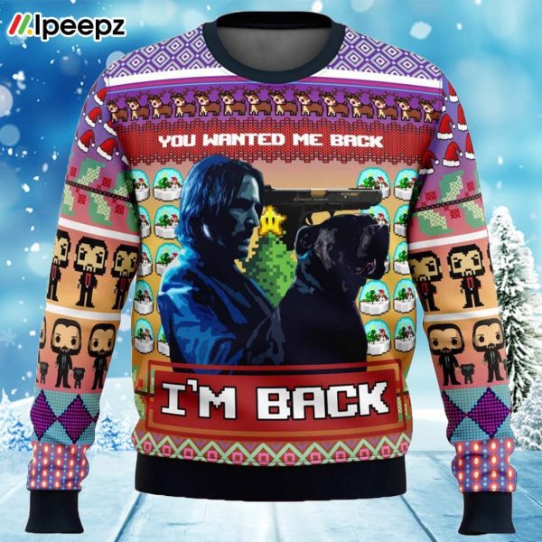 John Wick Ugly Christmas Sweater