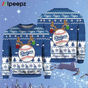 Los Angeles Dodgers Ugly Christmas Sweater