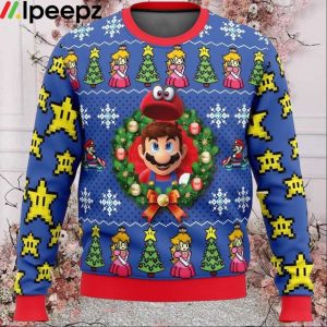 Mario Kart Ugly Christmas Sweater