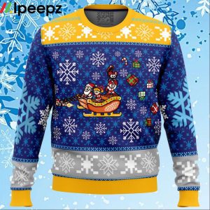 Mega Merry Christmas Mega Man Ugly Christmas Sweater