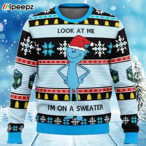 Mr Meeseeks Ugly Christmas Sweater