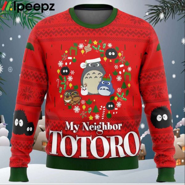 My Neighbor TOTORO CHRISTMAS Ugly Christmas Sweater