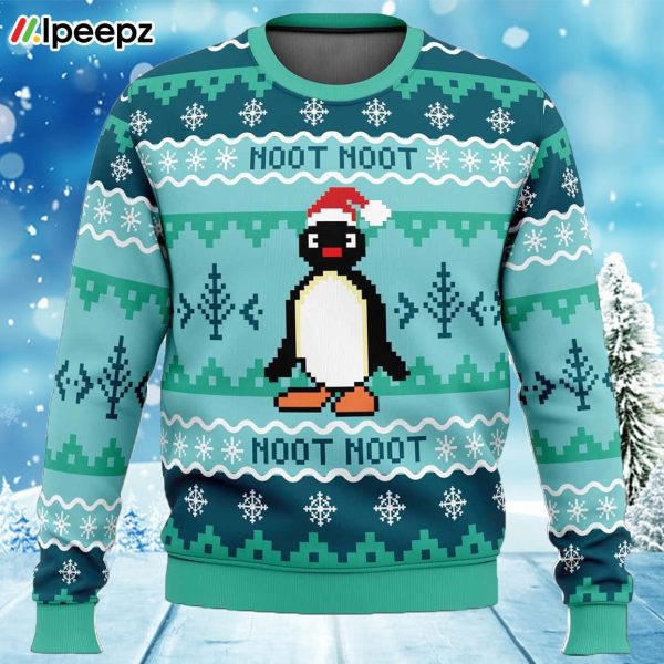 NOOT NOOT Pingu Ugly Christmas Sweater