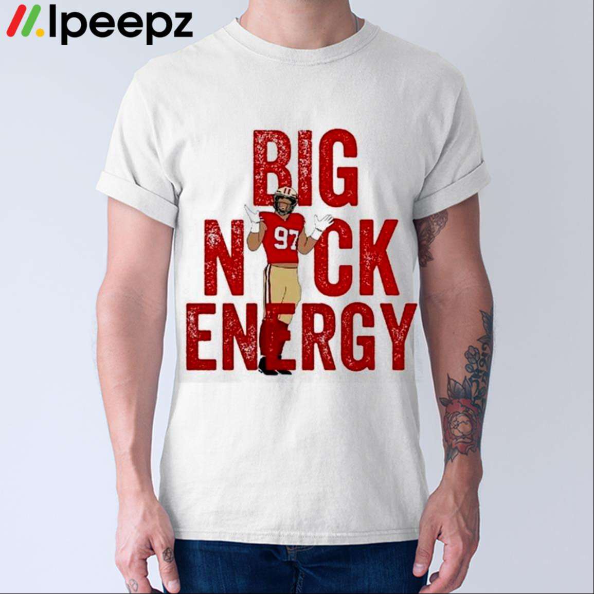 Nick Bosa Big Nick Energy San Francisco Football Shirt